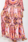 plus - Rosey Tie Dye